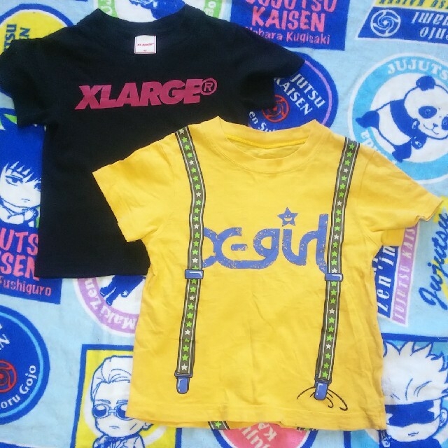 XLARGE(エクストララージ)の4T ｴｯｸｽｶﾞｰﾙ ｴｸｽﾄﾗﾗｰｼﾞ Tシャツ キッズ/ベビー/マタニティのキッズ服男の子用(90cm~)(Tシャツ/カットソー)の商品写真