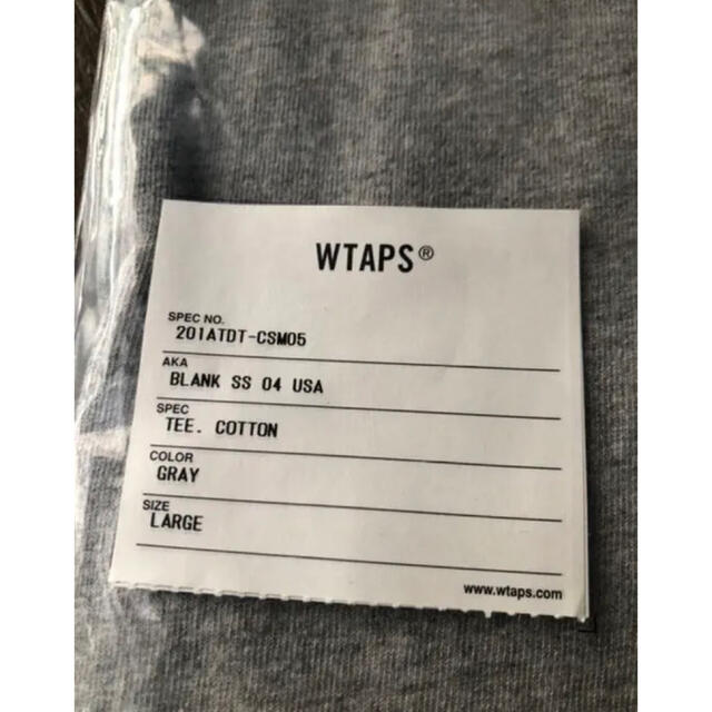 W)taps(ダブルタップス)の20SS WTAPS BLANK SS 05 USA メンズのトップス(Tシャツ/カットソー(半袖/袖なし))の商品写真