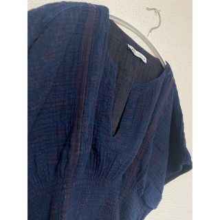 ザラ(ZARA)のZARA キルティングトップス(カットソー(半袖/袖なし))