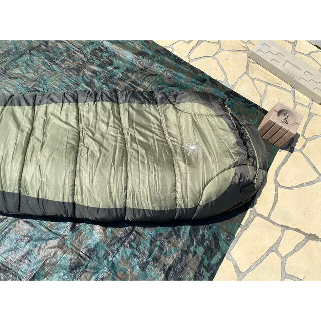 コンプレッションバック付きコールマン  ノースマミー型 寝袋 シュラフ