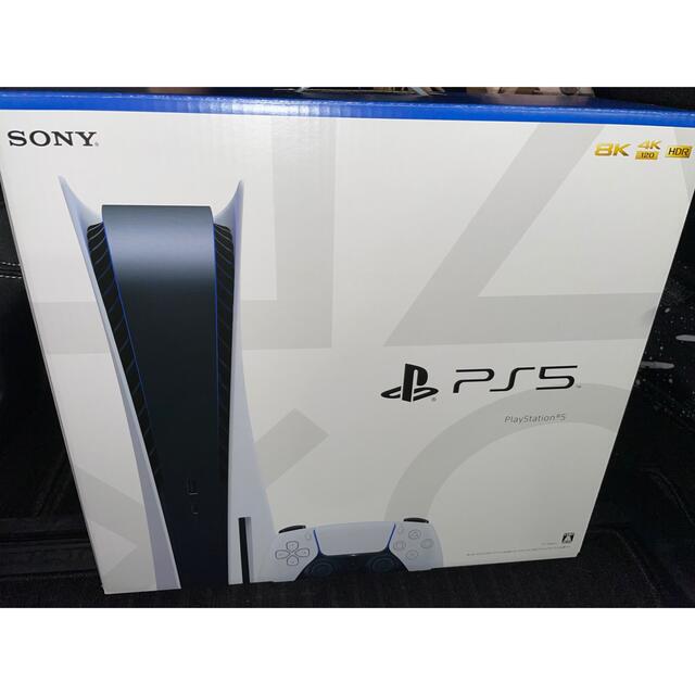 【新品】PS5 プレイステーション5 本体 CFI-1100A01 エンタメ/ホビーのゲームソフト/ゲーム機本体(家庭用ゲーム機本体)の商品写真