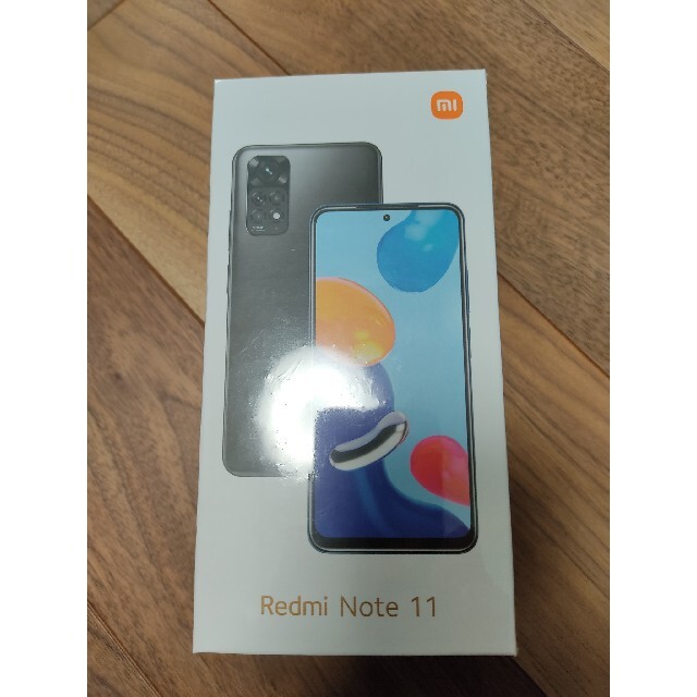新品未開封】Redomi Note11 SIMフリー(グラファイトグレー) 2022新発