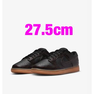 ナイキ(NIKE)のNike Dunk Low Velvet Brown and Black(スニーカー)