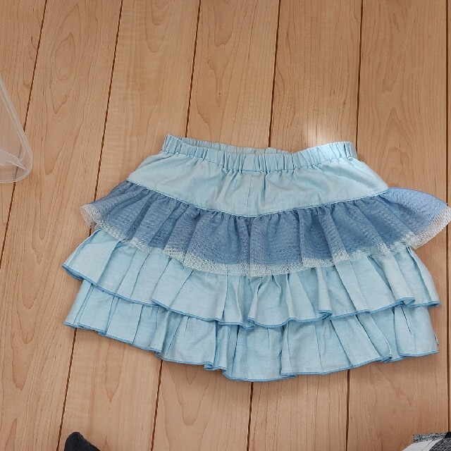 専用パンパンチュチュ　130 スカートインナーあり キッズ/ベビー/マタニティのキッズ服女の子用(90cm~)(スカート)の商品写真