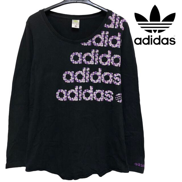 adidas(アディダス)のadidas ロンT ロゴ NEO LABEL レディースのトップス(Tシャツ(半袖/袖なし))の商品写真