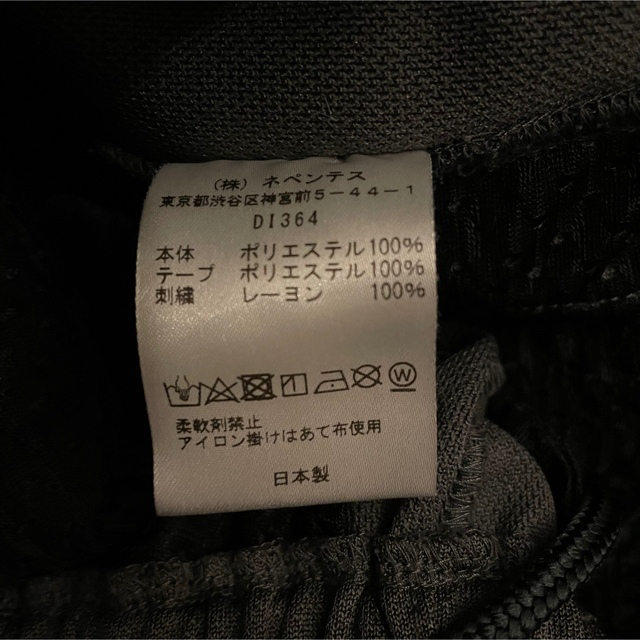Needles(ニードルス)のナロー XS グレー　ブラック メンズのパンツ(スラックス)の商品写真
