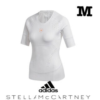 アディダスバイステラマッカートニー(adidas by Stella McCartney)の新品‼️アディダスステラマッカートニー　Tシャツ トレーニング 白 Mサイズ(ウェア)