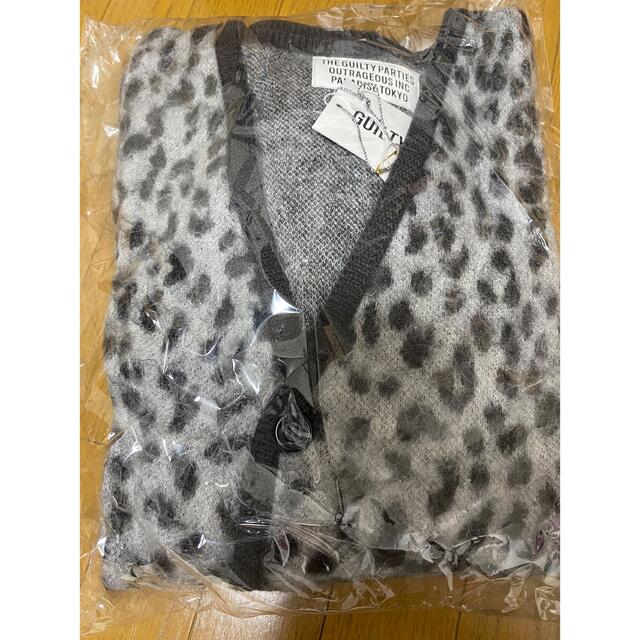 新品・在庫品 WACKO MARIA／Leopard Mohair Cardigan カーディガン