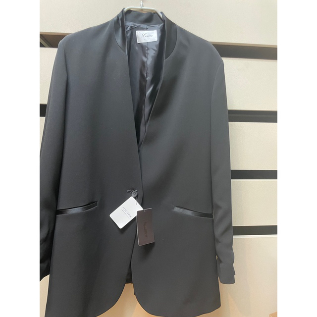 L'Appartement DEUXIEME CLASSE(アパルトモンドゥーズィエムクラス)のL'Appartement No Collar Relax Jacket   レディースのジャケット/アウター(ノーカラージャケット)の商品写真