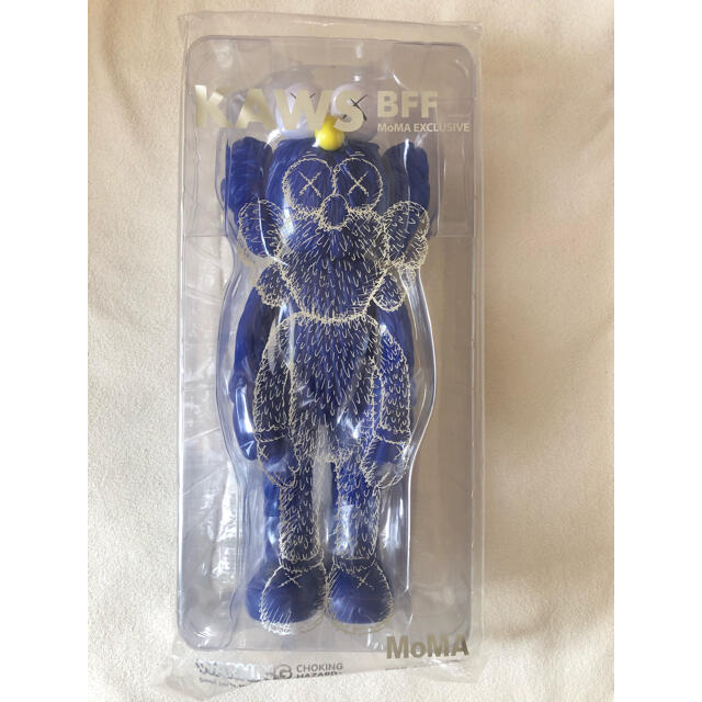 MEDICOM TOY(メディコムトイ)のKAWS BFF Edition Vinyl Figure blue ハンドメイドのおもちゃ(フィギュア)の商品写真