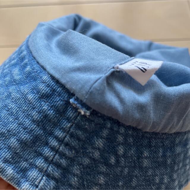 babyGAP(ベビーギャップ)のGAP  DENIM BUCKET HAT（デニムバケットハット） キッズ/ベビー/マタニティのこども用ファッション小物(帽子)の商品写真