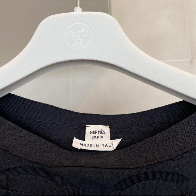 エルメス 2021 コットンシルク ニット 帝王学 販売在庫 美品 エルメス 2021 コットンシルク ニット 帝王学 Tシャツ/カットソー(半袖/袖なし)
