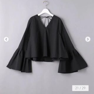 ユナイテッドアローズ(UNITED ARROWS)のイウエンマトフ　タイプライター2WAY ベルスリーブ ブラウス(シャツ/ブラウス(長袖/七分))