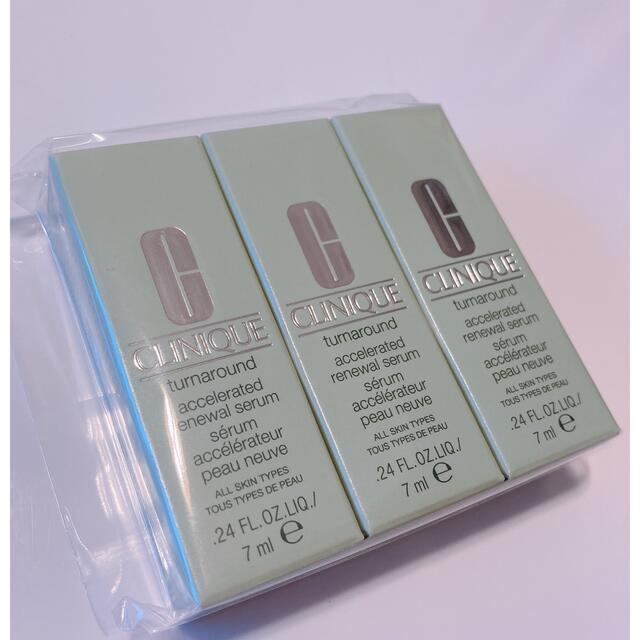 CLINIQUE(クリニーク)の【新品】クリニーク ターンアラウンド セラム   AR  美容液　7ml コスメ/美容のスキンケア/基礎化粧品(美容液)の商品写真