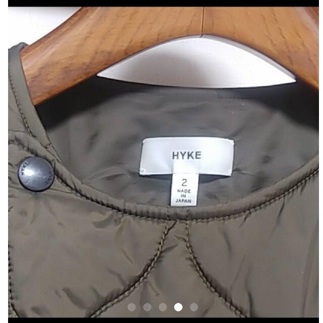 HYKE - HYKE キルティングダウンコート キルティングコート HYKE - HYKE キルティングダウンコート キルティングコート