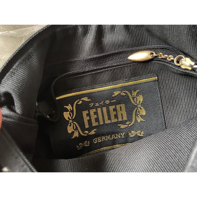 FEILER(フェイラー)のフェイラー　FEILER   お花刺繍 レディースのバッグ(ハンドバッグ)の商品写真