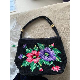 フェイラー(FEILER)のフェイラー　FEILER   お花刺繍(ハンドバッグ)