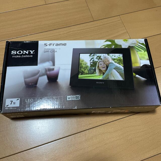 売り出し デジタルフォトフレームSONY DPF-X75 B cerkafor.com