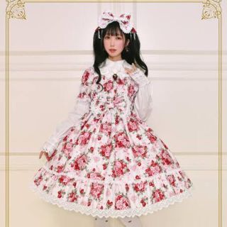 ベイビーザスターズシャインブライト(BABY,THE STARS SHINE BRIGHT)のBABY シュガーブーケワンピース カチューシャ ボンネット　3点セット(ひざ丈ワンピース)