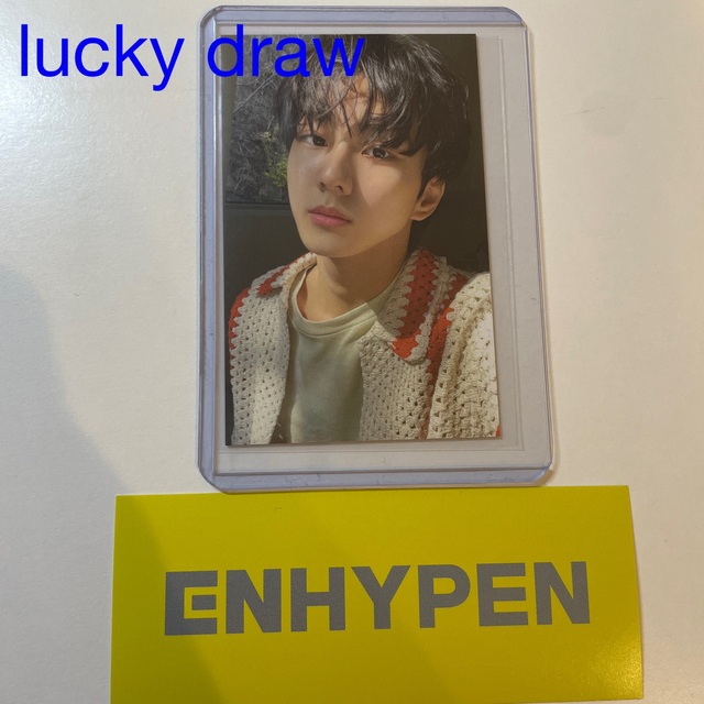 エンタメ/ホビーENHYPEN ジョンウォン タワレコ ラキドロ lucky draw