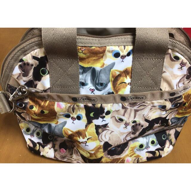 LeSportsac レスポートサック　猫柄2way バッグ