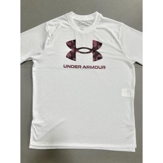 アンダーアーマー(UNDER ARMOUR)のUNDER ARMOUR・白Tシャツ(Tシャツ(半袖/袖なし))