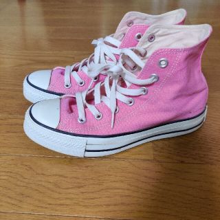 コンバース(CONVERSE)のコンバース オールスター ハイカット ピンク(スニーカー)