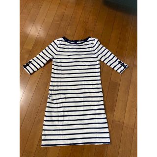 トミーヒルフィガー(TOMMY HILFIGER)のTOMY⭐︎ボーダーワンピース♪サイズS(ミニワンピース)