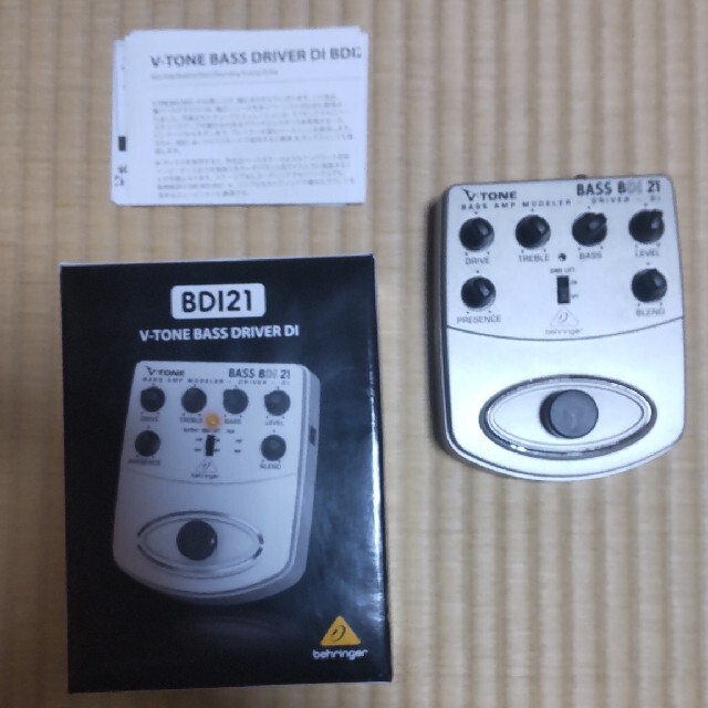 BEHRINGER BDI21 V-TONE BASS DRIVER DI 美品 楽器のベース(ベースエフェクター)の商品写真