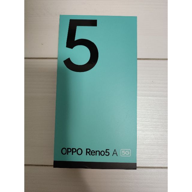 OPPO Reno5 A　シルバーブラック simフリー 未使用 1