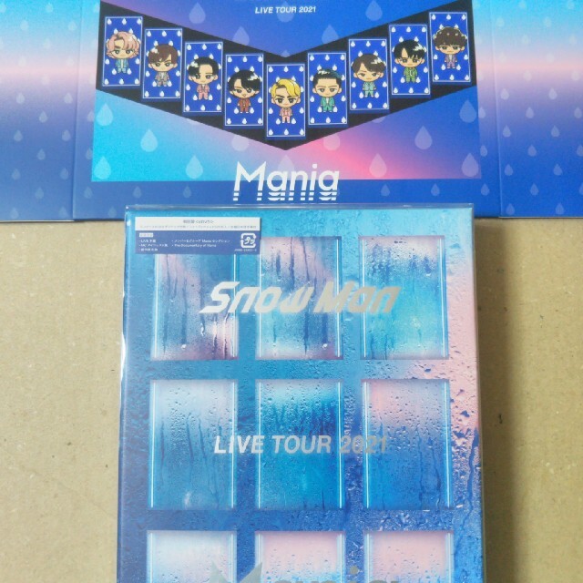 特典付SnowMan　LIVE　TOUR　2021　Mania（初回盤） DVD