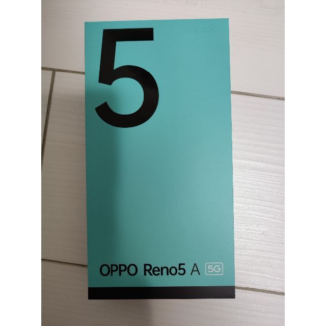 OPPO Reno5 A シルバーブラック simフリー 未使用 1
