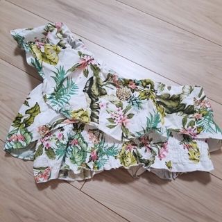 ベルシュカ(Bershka)のベルシュカ  ワンショルダー  花柄 ワンショルダー ショート丈 トップス(シャツ/ブラウス(半袖/袖なし))