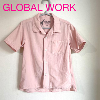 グローバルワーク(GLOBAL WORK)のグローバルワーク　キッズ　シャツ　Lサイズ(ブラウス)
