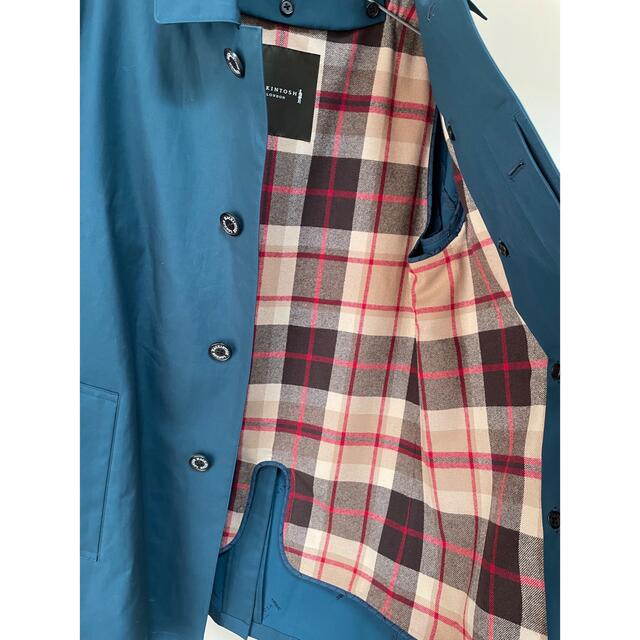なので MACKINTOSH - MACKINTOSH LONDON ゴム引きステンカラーコートの