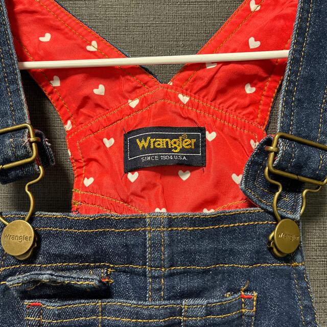 Wrangler(ラングラー)のサロペット キッズ/ベビー/マタニティのキッズ服女の子用(90cm~)(スカート)の商品写真