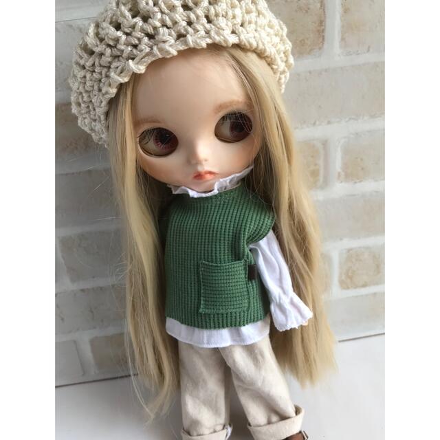 ブライスblythe アウトフィット ニット、スカートセットアップ - おもちゃ