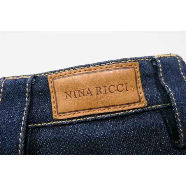 NINA RICCI(ニナリッチ)のニナリッチ デニムスカート　NINA RICCI ロングフレアスカート レディースのスカート(ロングスカート)の商品写真