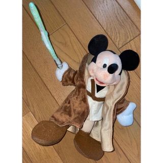 ディズニー(Disney)のディズニー　スターウォーズ　ルーク　スカイウォーカー　ミッキー　ぬいぐるみ(キャラクターグッズ)