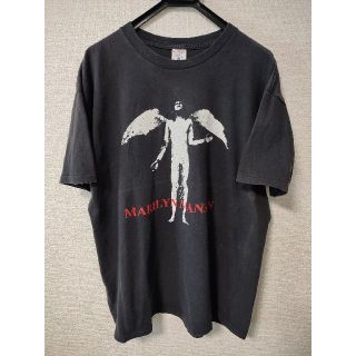 【値下げ不可】古着 90s Marilyn Manson(Tシャツ/カットソー(半袖/袖なし))