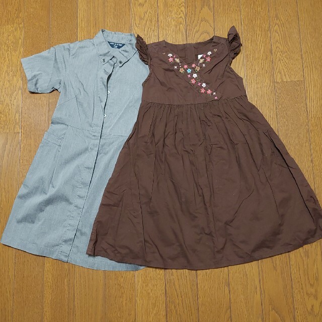 COMME CA DU MODE(コムサデモード)のCOMME CA DU MODE  & GAP　ワンピース　２点セット キッズ/ベビー/マタニティのキッズ服女の子用(90cm~)(ワンピース)の商品写真