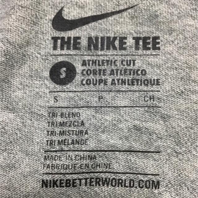 NIKE(ナイキ)のNIKE ナイキ ビッグロゴ ハーフボーダー柄 表記S 着用感S-M Tシャツ メンズのトップス(Tシャツ/カットソー(半袖/袖なし))の商品写真