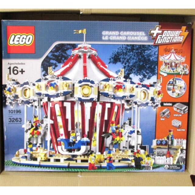 未開封 動いたり音が鳴る レゴ LEGO メリーゴーランド 10196 B-