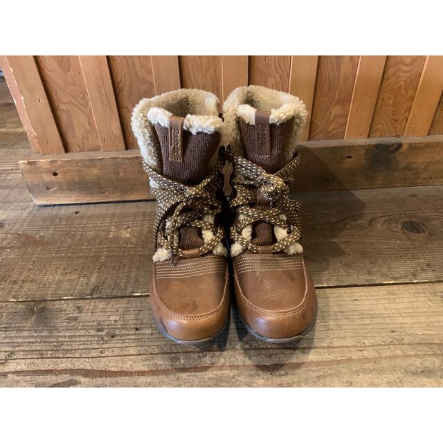 Reebokイージートーン.ムートンブーツ(茶色)25センチ | gellonautos.cl