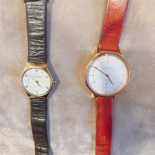 スカーゲン(SKAGEN)のSKAGEN 腕時計　2本をセット(腕時計)