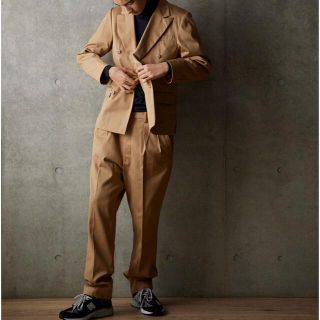 レア　17SS Comoli シルクセットアップ　美品