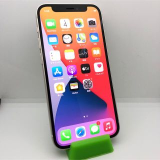 ジャンク au iPhone12 mini 64GB ホワイト 本体のみ 515(スマートフォン本体)