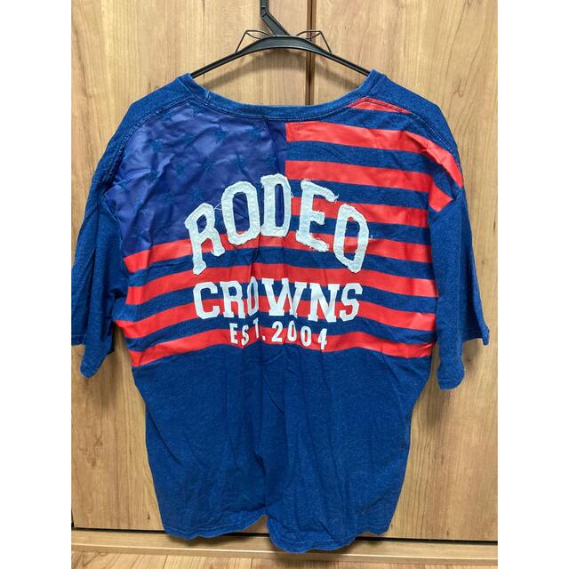 RODEO CROWNS WIDE BOWL(ロデオクラウンズワイドボウル)のロデオクラウンズワイドボウル　tシャツ   レディースのトップス(Tシャツ(半袖/袖なし))の商品写真