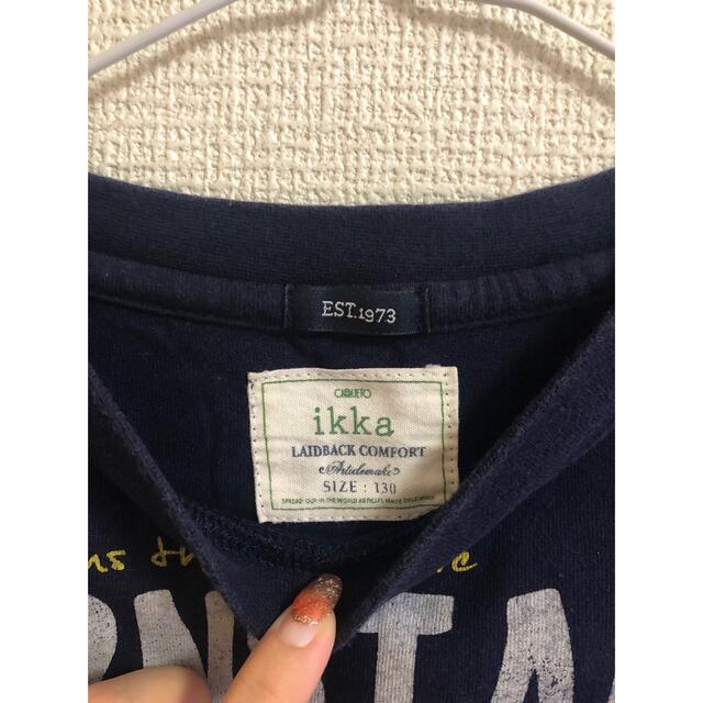 ikka - ikka Tシャツ 半袖 トップス 130の通販 by a ｜イッカならラクマ