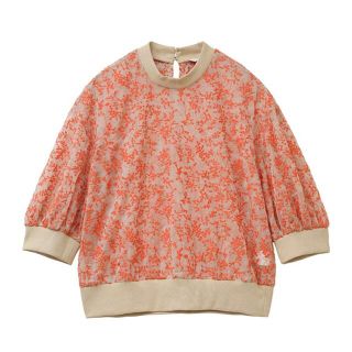 クラネ(CLANE)のCLANE★ FLORET EMBROIDERY COMPACT TOPS 1(シャツ/ブラウス(長袖/七分))